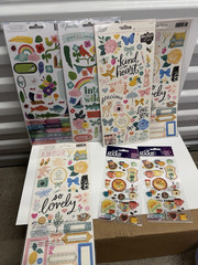 Scrapbooking Sticker Lot Sticko American Crafts Shimelle Paper Craft Card Making