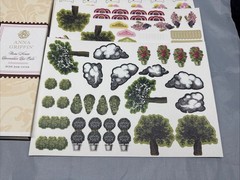 Anna Griffin Mini House Decorative Die Cuts 492 Pieces Partial Set