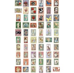250pcs Scrapbooking Set Stickers Page Corner Design Stamps Vintage Stationery