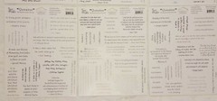 My Mind’s Eye TINY TALES QUOTATIONS Cardstock Scrapbooking Stickers Set NEW