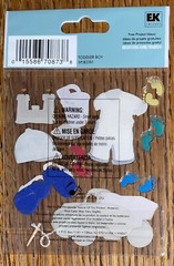 RARE JOLEES TODDLER BOY TOYS Sand Castle Bucket Truck Beach 3D Scrapbook Sticker