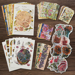 Vintage Scrapbooking Supplies Kit Vintage Stickers for Scrapbooking Journaling