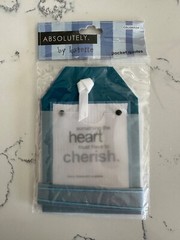 Colorbok Absolutely by Kolette Pocket Quotes 2 PC Cherish Enjoyed Scrapbooking