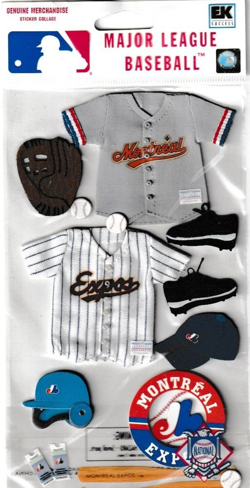 Jolee’s Boutique » Major League Baseball» Dimensional Scrapbook Stickers