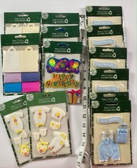 The Card Connection Stickers Accents for Crafts Scrapbooking Lot of 13 New