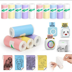 10 Pack Colorful Sticker Maker Refills Compatible with Hello Blink – DIY Sticker
