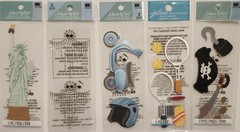 Lot of 16 JOLEE’S BY YOU Dimensional Scrapbooking Stickers MIX
