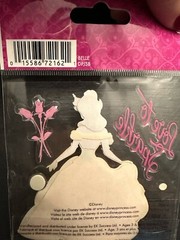 EK Sucess Disney Belle Beauty Beast Love to Sparkle Sticker Scrapbooking