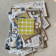 Huge Lot – Over 1 pound of Stickers – Crafting – Scrapbook – Variety – S3