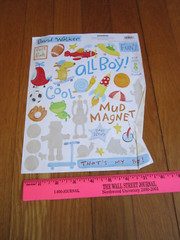 David Walker Stickers Creative Imaginations Little Boy Son Child Sports USED