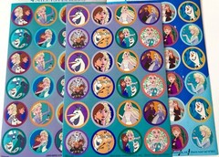 Disney Frozen Elsa Anna Olaf 199+ Stickers, Princess Let it go Sticker Lot