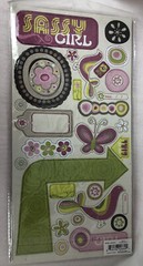 Scrapbooking Lot Chipboard Accents Stamps Die Cut Letters Wood Veneer Frames