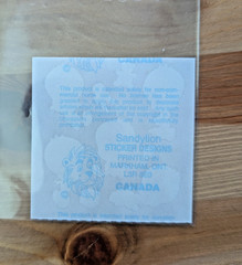 Vintage Sandylion Baby Tweety Bird Prismatic Looney Tunes Sticker Mod