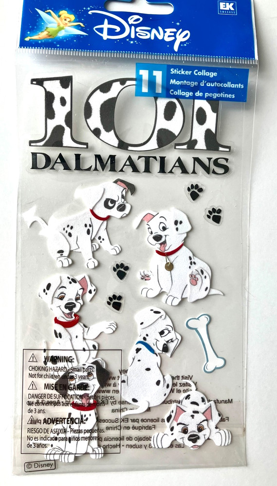 Jolee’s Disney Stickers, 101 Dalmatians Theme, You Pick, some Rare!