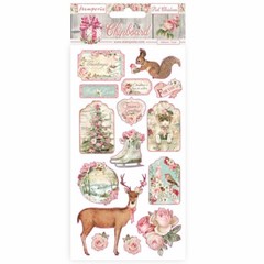 Stamperia – PINK CHRISTMAS – Chipboard 6X12″ – 15 Pieces #DFLCB37 TWO SETS