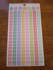 Happy Planner Time of day Clock times Stickers MAMBI 276747