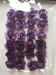 The Paper Studio La Petites Paper Purple Roses Scrapbook Stickers Lot Wedding