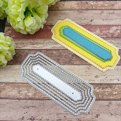 Silver Die Cuts for Card Making Scrapbookings Die Cut for DIY Album Decoration T