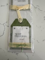 Colorbok Kolette Green Pocket Quotes 2PC Moments Fairy Tale Scrapbooking Crafts
