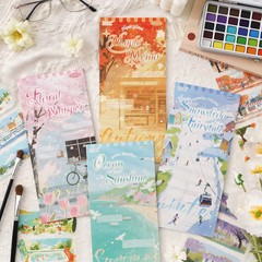 20 Page Four Seasons Landscape Sticker Set for DIY Card Planner Diary Journal