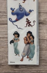 Disney Jasmine Aladdin Scrapbooking Dimensional Stickers EK Success NEW