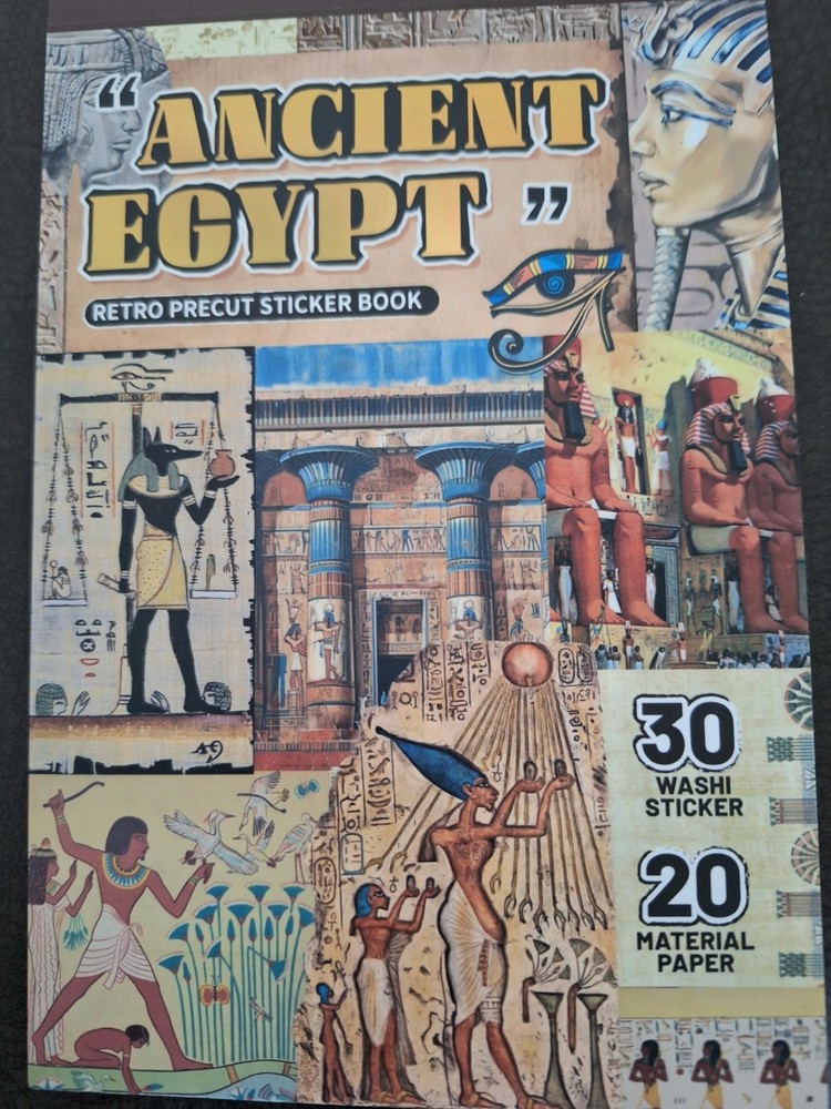 50 Pgs Vintage Series Stickerbook 30 Pgs Stickers 20Pgs Ephemera Papers