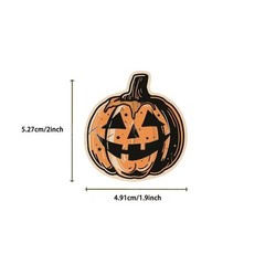 50pcs Retro Halloween Stickers Lot PVC Horror Junk Journaling Craft Scrapbooking