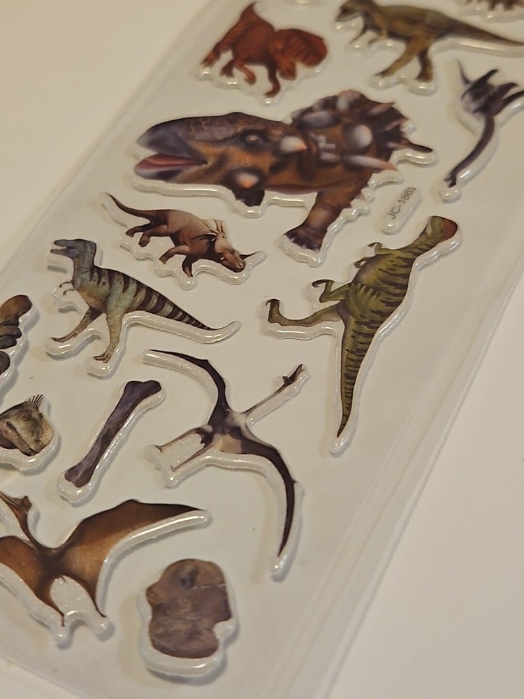 Realistic 3D Dinosaur Dino Stickers Planner Teacher Supply Papercraft DIY