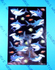 Sharks & Fish Stickers Sheet American Greetings