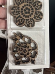 Crafter’s Square Laser Cut Craft Icons 3 Packs- Set Of 6 Flowers