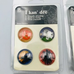 Lot of 6 I KAN DEE Shaker Bubbles 3-D Stickers New NIP Crafting -12 Styles Avail
