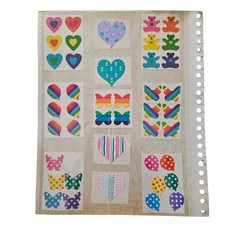 80s Lisa Frank Mrs Grossmans Stickers Rainbow Heart Butterfly Teddy Collection