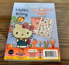 HELLO KITTY Activity Pad With Puffy Stickers NEW Toys Arts And Craft Educational
