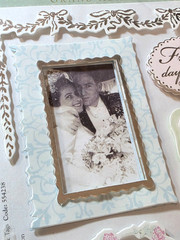 K&COMPANY Brenda Walter WEDDING FRAMES & TAGS Grand Adhesions – 7 pcs