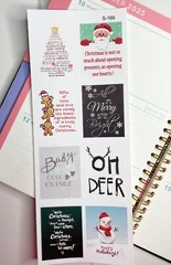 Winter Inspiration Quote Life :Handmake Erin Condren Planner Sticker