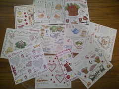 Variety Lot Of Susan Branch Sticker Sheets – All Pictured