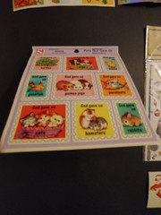 Vintage – Stickers – Variety – some missing as shown – comes as a set as shown
