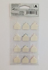 Jolee’s Iridescent Pink & Purple Stars Photo Corners Scrapbooking Stickers
