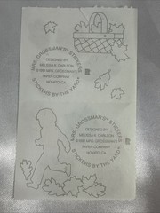 Fall Small Leaves Mrs. Grossman’s Scrapbooking Stickers Half Sheet