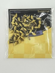 All Sets of Things BUTTERCUP Matte Finish Brads Scrapbooking Embelishment Craft
