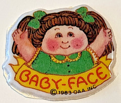Vintage 1983 Cabbage Patch Kids Puffy Sticker Lot of 11 OAA, Inc.