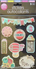 36pc 3-Dimension 3-D Stickers Nature Bird Butterfly Celebrate Enjoy Life & Love