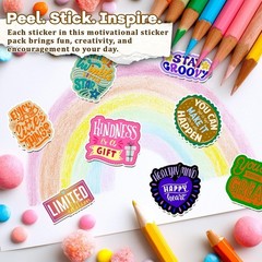 300PCS Motivational Inspirational Positive Affirmation Stickers Vision Board