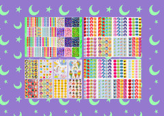 Fun 869+ STICKER Lot GIRLY Planner Themes & American HALLMARK Kid Girls Teens