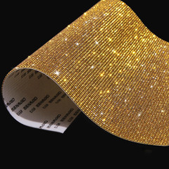 9.4 X 7.9 Inch Bling Crystal Rhinestone Sheets Self Adhesive Glitter Rhinestone