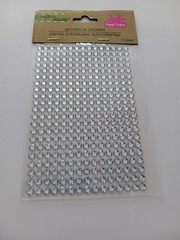 Crafter’s Square – Glitter Gemstone Stickers – Clear – 315 count – Retired