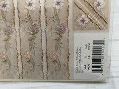 Daisy Hill Daffodil Border Embossed Stickers. Scrapbooking Borders