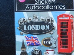 (11) Handmade Autocollantes Stickers London – NIP!