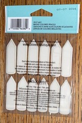 RARE Jolees BRIGHT COLORED PENCILS School Draw Coloring Color Scrapbook Stickers