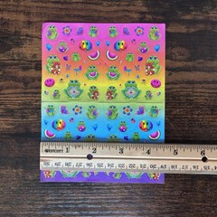 Lisa Frank Frog Complete Sticker Sheet S394 Rare Collectibles